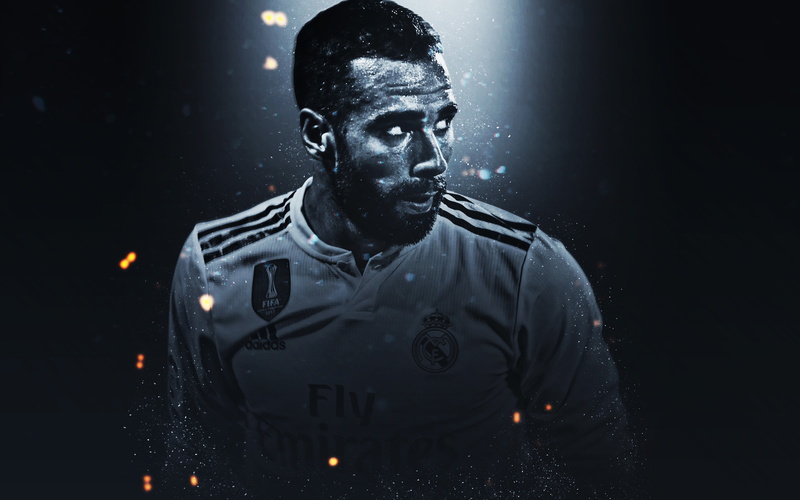 Soccer, 4K, Dani Carvajal, Real Madrid C.F., Spanish