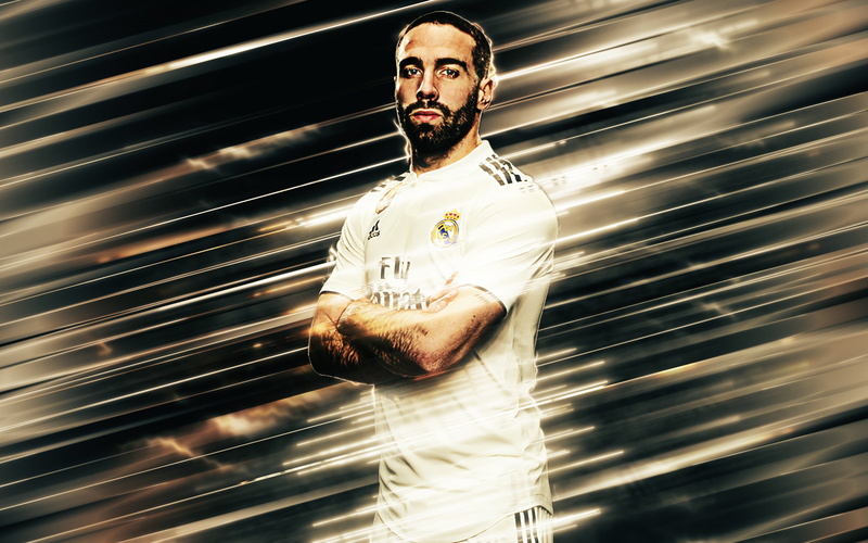 Dani Carvajal, Soccer, Spanish, Real Madrid C.F., 4K