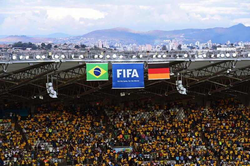 1920x1280, cup, fifa, world, fans, stadium, brazil vs germany 2014 fifa world cup, vs, germany, fifa world cup, brazil, 1080P
