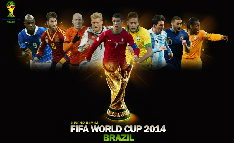 World Cup, poster, football, fifa world cup, 2014, fifa, Brazil, world, cup, 2K