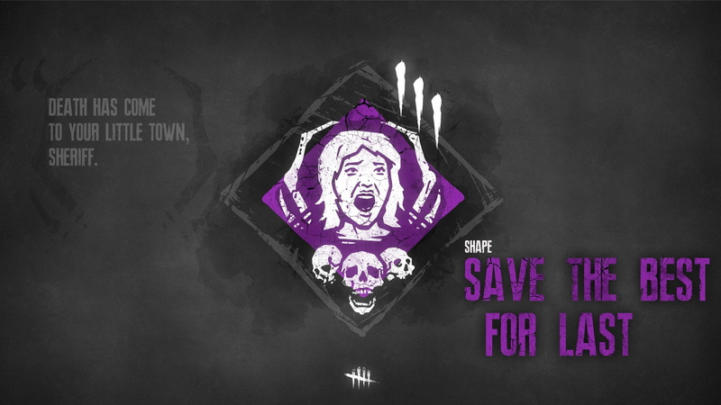 Video Game, Minimalist, Dead By Daylight, 1080P, Shape (Dead by Daylight), Save the best for last (Dead by Daylight)