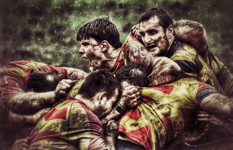 1080P, fight, sport, Rugby