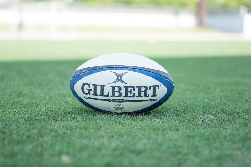 sports, number, nature, green color, competition, grass, lawn, team sport, playing field, close-up, outdoors, field, soccer field, sport, rugby ball, selective focus