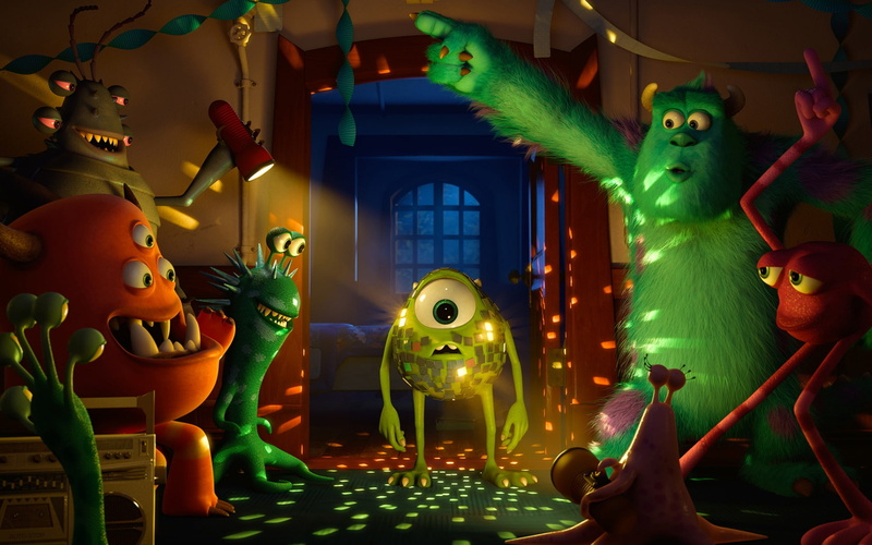 university, 1080P, movie, monsters