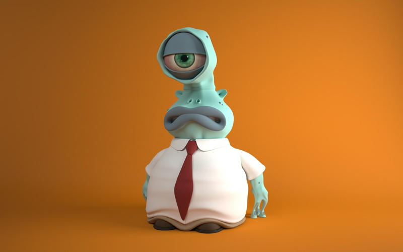 one, monday, 1080P, eyed, monster, morning