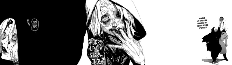 4K, Takizawa Seido, Manga, Multiple Display, One, Tokyo Ghoul:re, Eyed Ghoul