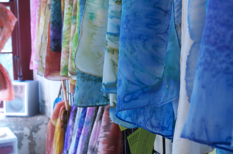 day, people, colour, assorted, in a row, silk, small business, choice, market, fabric background, fabrics, jeans, boutique, retail, 4K, consumerism, focus
