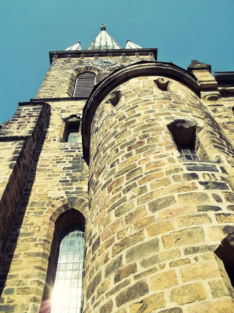 faith, church, steeple, god, ancient civilization, architecture, building, window, outdoors, travel destinations, 1080P, historically, built structure