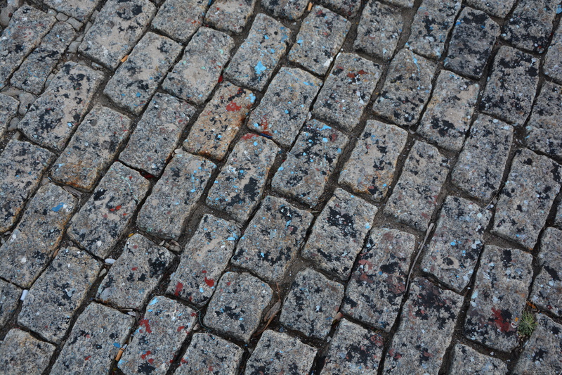 pattern, pavement, empedrado, cobble, high angle view, rough, no people, background, textured, soil, day, backgrounds, footpath, outdoors, full frame, adoquin