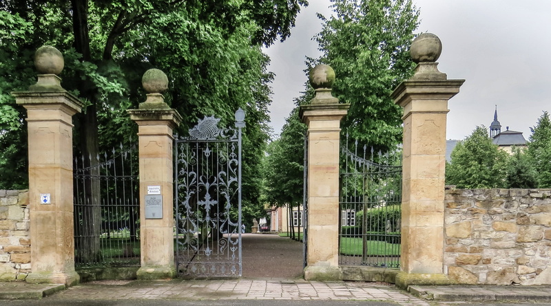 outdoors, built structure, history, travel destinations, ornate, photo, the past, metal, brown, nostalgia, garden gate, old, building, growth, colonnade