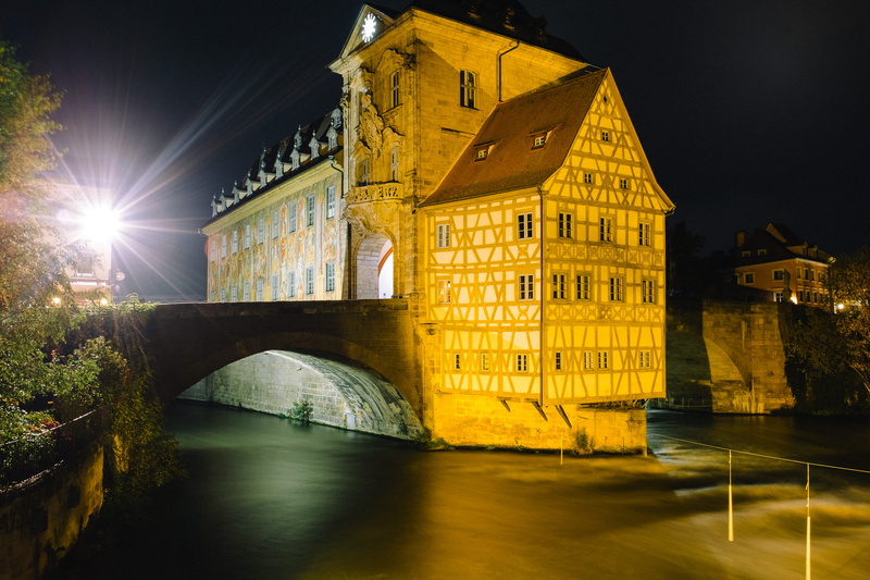 monument, connection, reflection, architecture, town, historical, ancient, nature, rathaus, city, landmark, scenic, altes, cityscape, old, obere, traditional