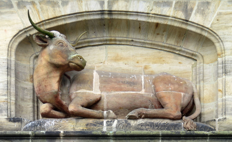 ornate, sculpture, representation, history, bamberg, architecture, creativity, carving - craft product, the past, built structure, art and craft, statue