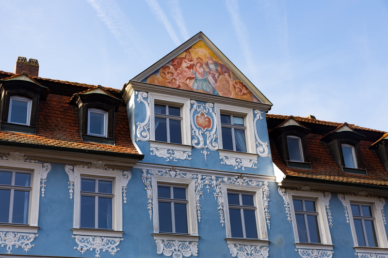 built structure, city, places of interest, germany, blue, house, old, more, sky, sunlight, water, building, Holiday, cloud - sky, Attraction, nature, Bamberg