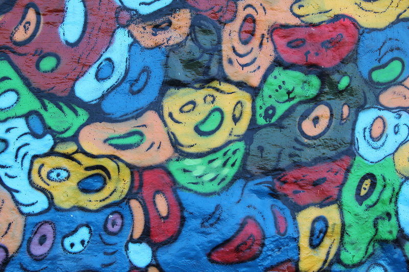 craft, wall, painted, variation, valparaiso, directly above, pattern, wall - building feature, western script, urban art, painting, street art, graffiti