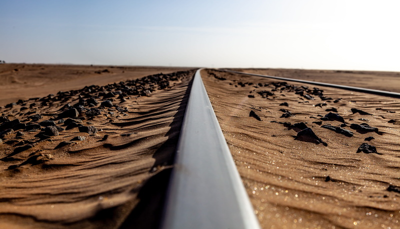 selective focus, daytime, railroad track, track, tent, tracks, metal, no people, rug, close-up, steel, tile roof, asleep, day, road, line, transportation
