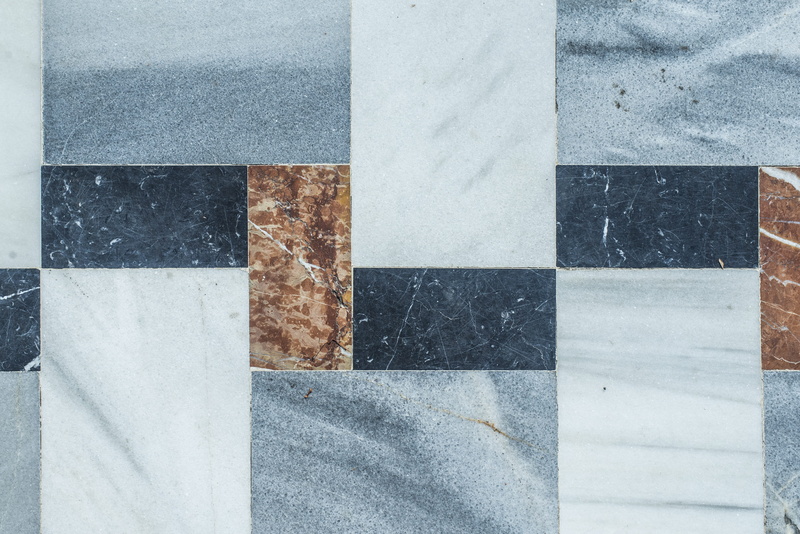 white color, tile, black, day, shape, auto post production filter, brown, 5K, full frame, close-up, design, white, high angle view, outdoors, digital composite