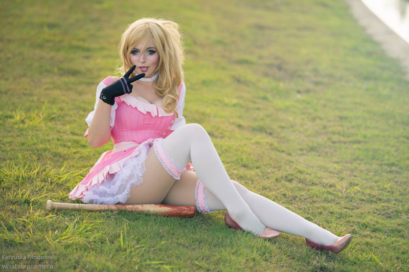 girls, grass, pink color, No More Heroes, hairstyle, casual clothing, innocence, real people, hair, blond hair, fashion, portrait, front view, day, women