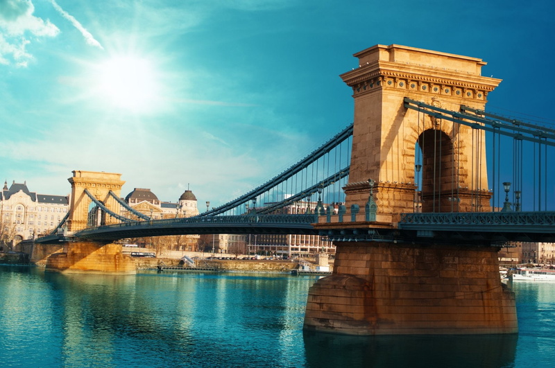 1080P, Danube, Chain Bridge, Budapest, Bridges, Bridge, Hungary