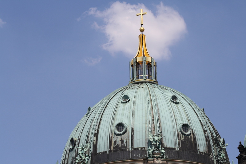 4K, religion, travel destinations, building exterior, building, built structure, no people, place of worship, ornate, sky, spirituality, berlin, spire
