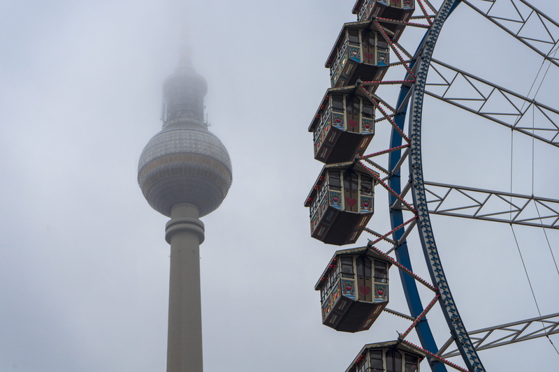 outdoors, sky, nature, travel destinations, building exterior, communication, building, day, ferris wheel, tv tower, amusement park ride, tower, tall - high