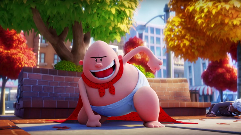  Captain Underpants, movie, character, 2K, best animation movies, The First Epic Movie, digital