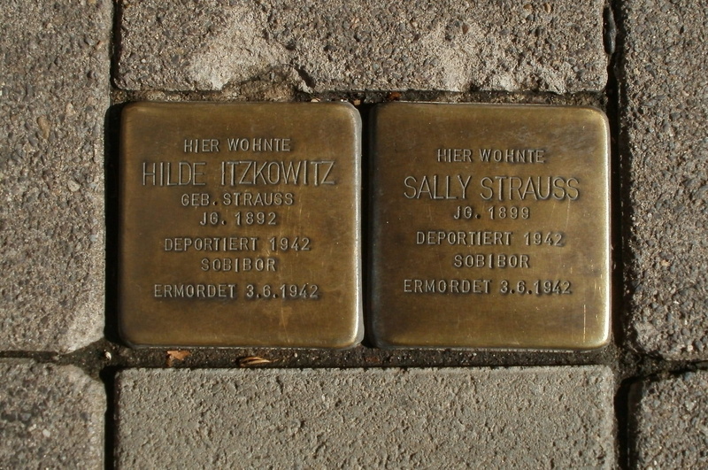 wall - building feature, brass, square, concepts And Ideas, germany, genocide, Holocaust, famous Place, victims, Memorial, textured, remembrance, western script