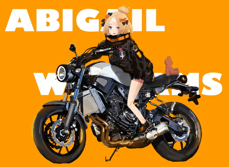biker, sports helmet, 1080P, Fate Series, helmet, young adult, leather, crash helmet, sport, people, Fate/Grand Order, yellow, transportation, ride, riding