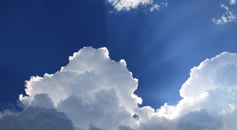 1080P, white color, low angle view, clean, outdoors, cloud - sky, backgrounds, day, idyllic, tranquility, meteorology, sky, fluffy, beauty in nature, tranquil scene