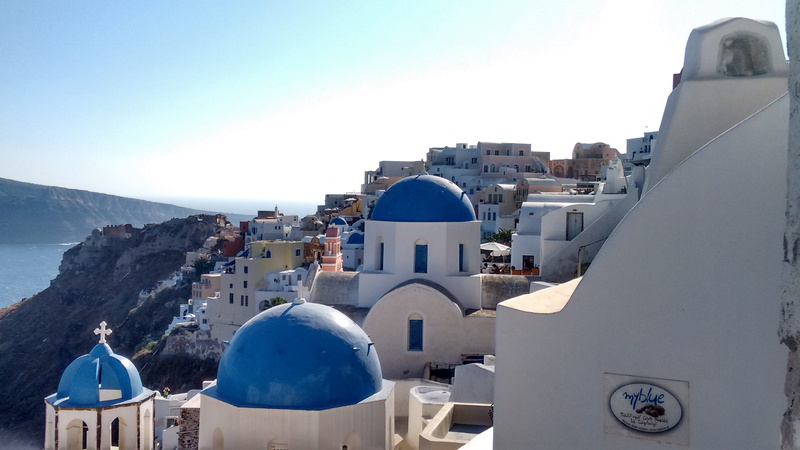 cyclades Islands, oia, summer, greek Islands, travel Destinations, place of worship, sea, sky, greek Culture, cultures, clear sky, scenics, blue, belief