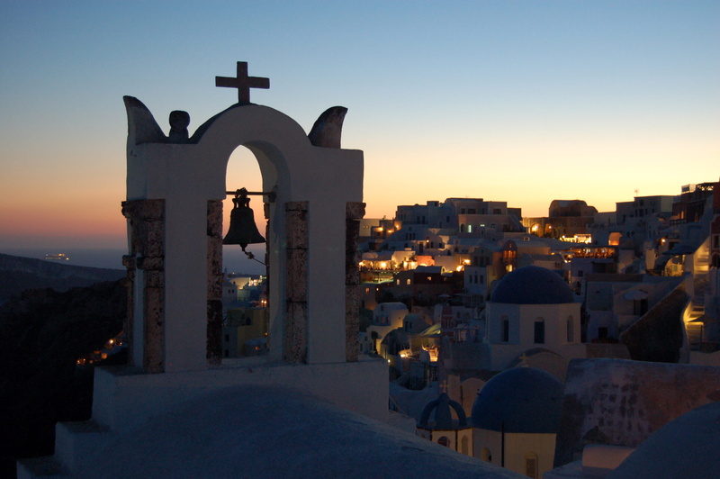 city, built structure, nature, oia, greece, travel destinations, night, vacation, mediterranean, building, religion, place of worship, spirituality, sunset