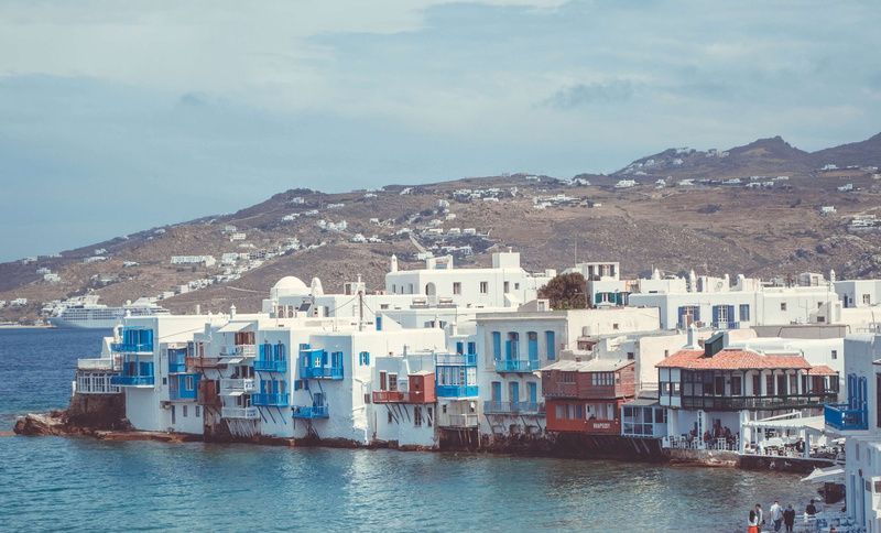 building, ocean, outdoors, transportation, water, buildings, building exterior, 4K, house, waterfront, seascape, residential district, daylight, architecture