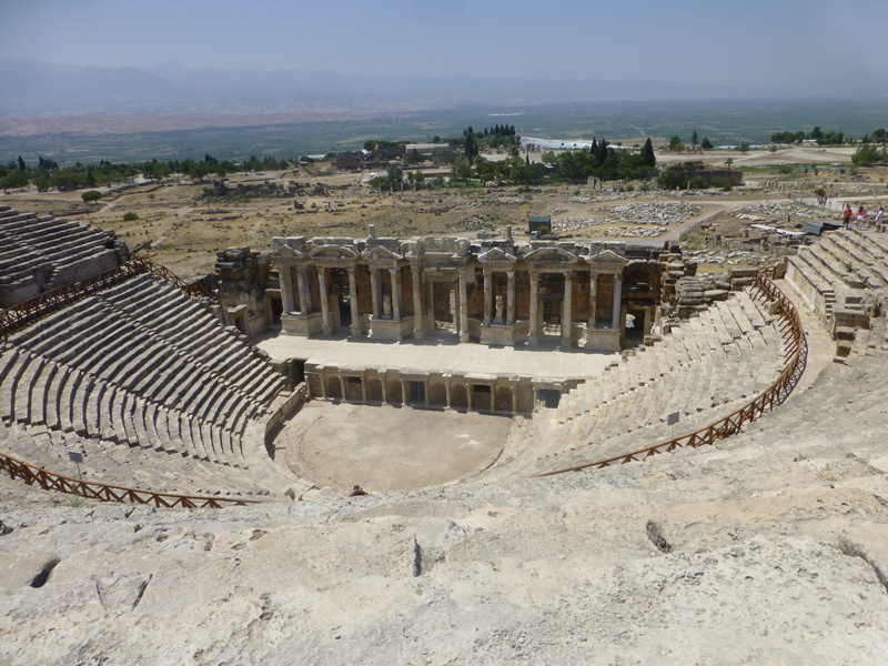 sky, high angle view, old ruin, arts culture and entertainment, no people, old, ancient, culture, greek, antique, ancient civilization, day, civilization