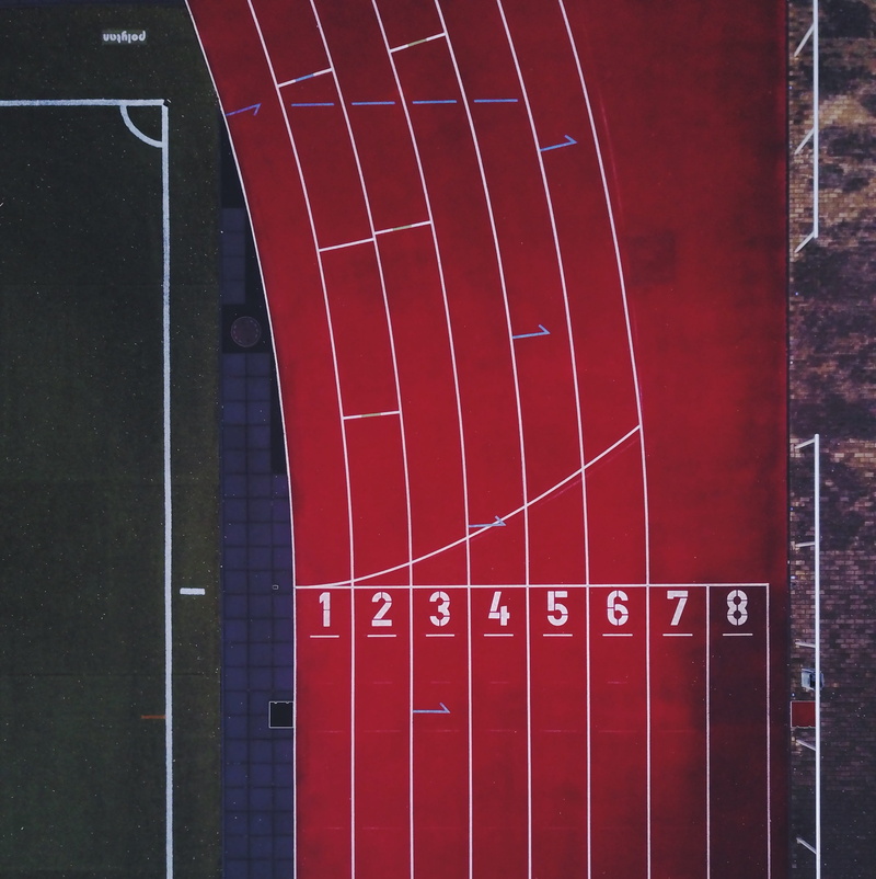 protection, day, building exterior, sign, security, gate, red, close-up, aerial, metal, games, closed, venue, communication, field, built structure, number
