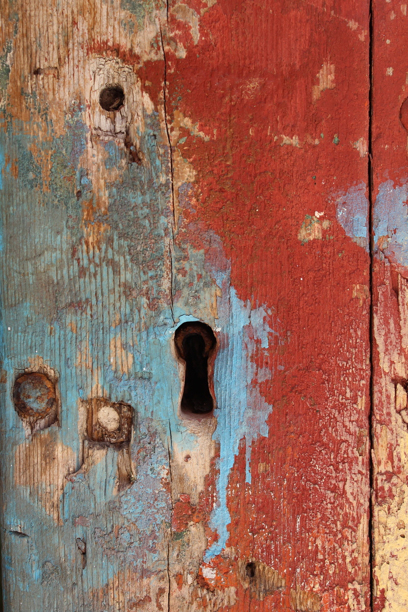 outdoors, rusty, latch, safety, wood - Material, full frame, ruined, deterioration, old, texture, grunge, decline, weathered, abandoned, textured effect