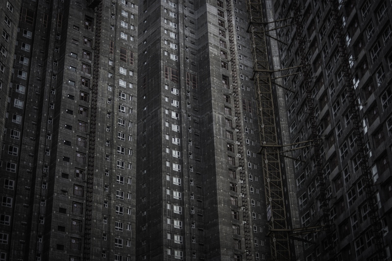 skyscraper, built structure, city, full frame, tall - high, day, high rise buildings, residential district, low angle view, modern, office building exterior