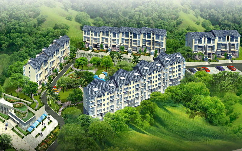 1080P, Apartment Complex, Artistic