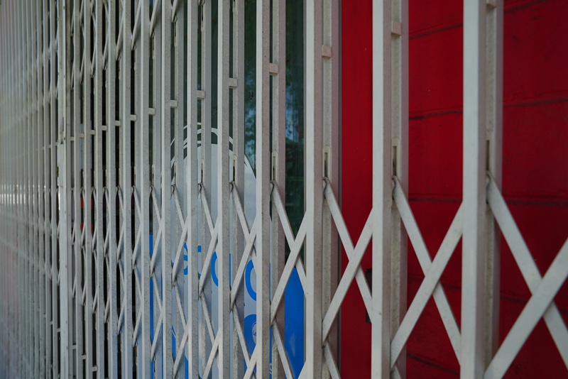repetition, blue, locked, no people, security, in a row, communication, backgrounds, abundance, iron, still life, multi colored, side by side, design, parallel
