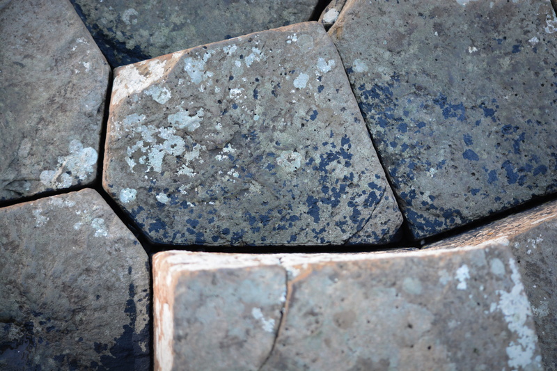 stone material, stone - object, old, tile, sea, giants causeway, outdoors, nature, no people, close-up, 5K, northern ireland, gray, pattern, unseco, rocks