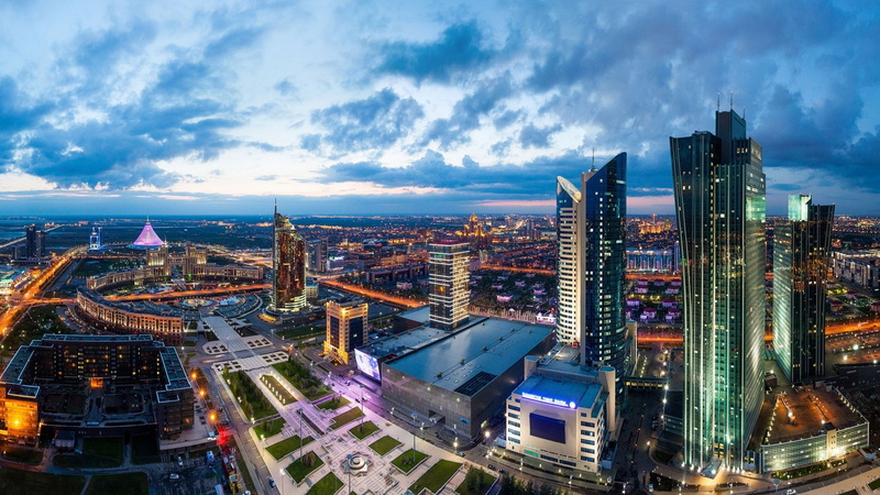 city, skyline, financial, skyscraper, tall, downtown, office, town, landmark, travel, cityscape, sky, skyscrapers, manhattan, metropolitan, business district