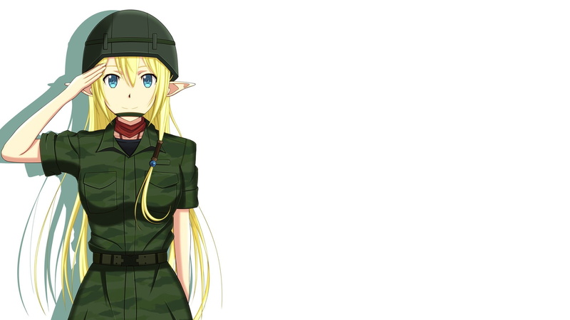 1080P, Anime, Tuka Luna Marceau, GATE