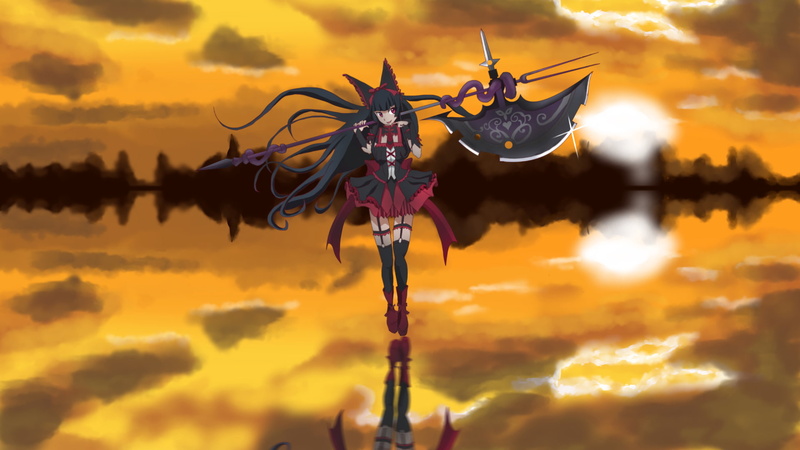 1080P, Anime, GATE, illustration, Rory Mercury