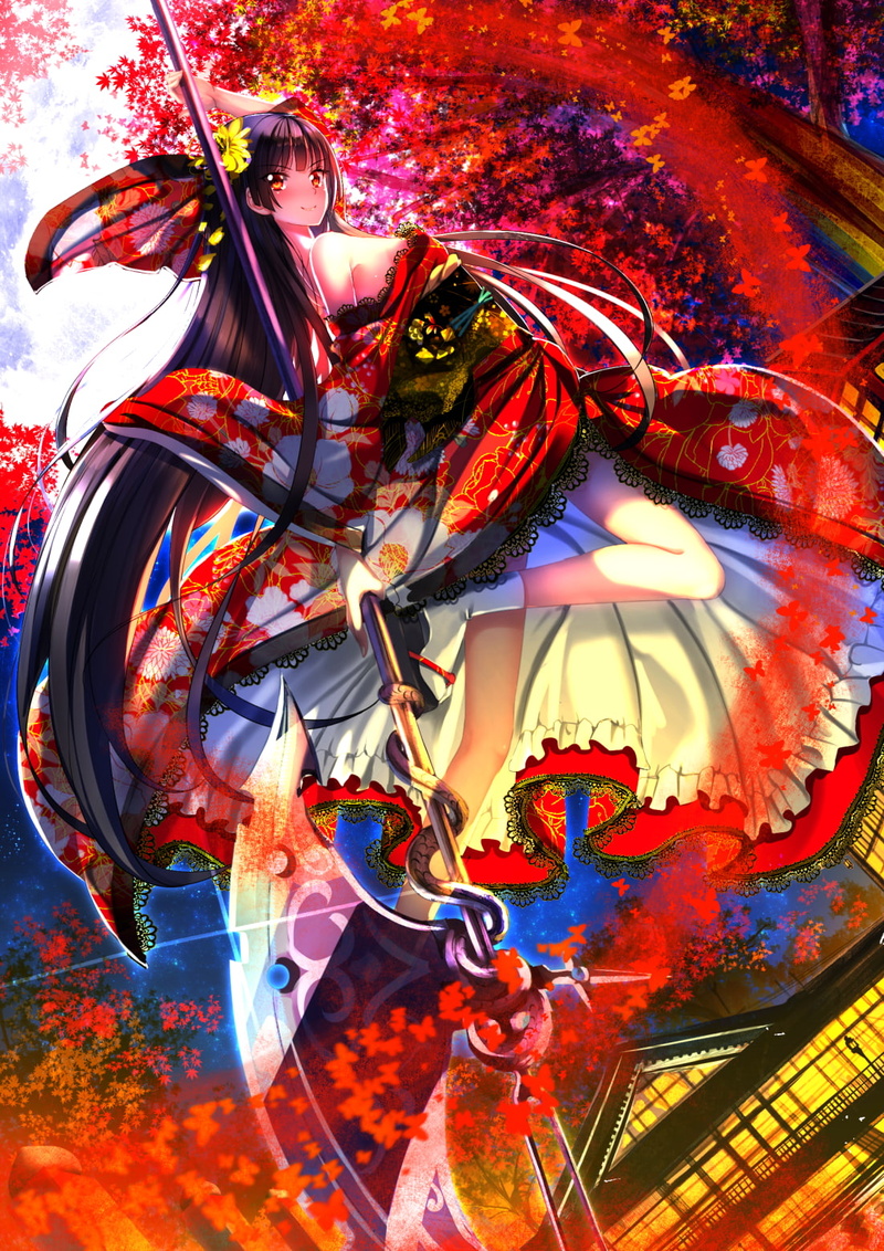 Rory Mercury, anime, artwork, Gate: Jieitai Kanochi Nite Kaku Tatakaeri, 720P, Anime Girls, Polearm, Swordsouls