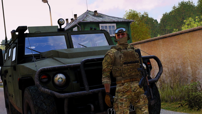 1080P, Arma 3, military, weapon, outdoors, GAZ Tigr, video games