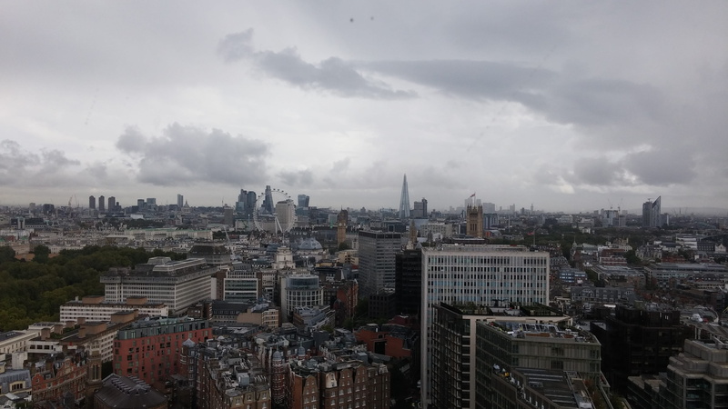 sky, outdoors, cloud - sky, london, residential district, no people, city, victoria station, day, financial district, modern, building, 4K, united kingdom