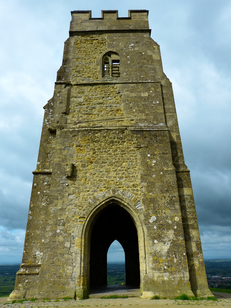 architecture, old, day, mountain, the past, glastonbury, stone wall, spirituality, religion, built structure, belief, glastonbury tor, mystical, artus say