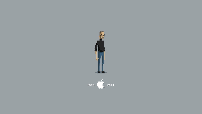 steve, pixels, 2K, apple, jobs