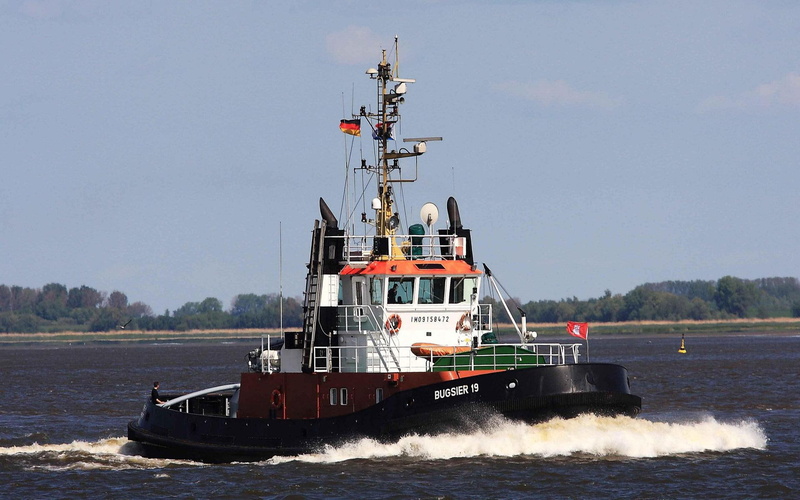 boat, bugsier, river, boats, 1080P