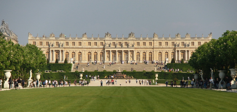 palace, 4K, chateau, french, versailles, building, france
