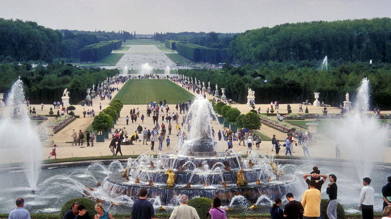 chateau, building, france, versailles, french, palace, 1080P