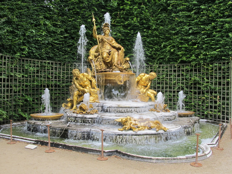 4K, water, flowing water, craft, fountain, art and craft, plant, sculpture, ornate, versailles, the past, history, belief, france, religion, male likeness